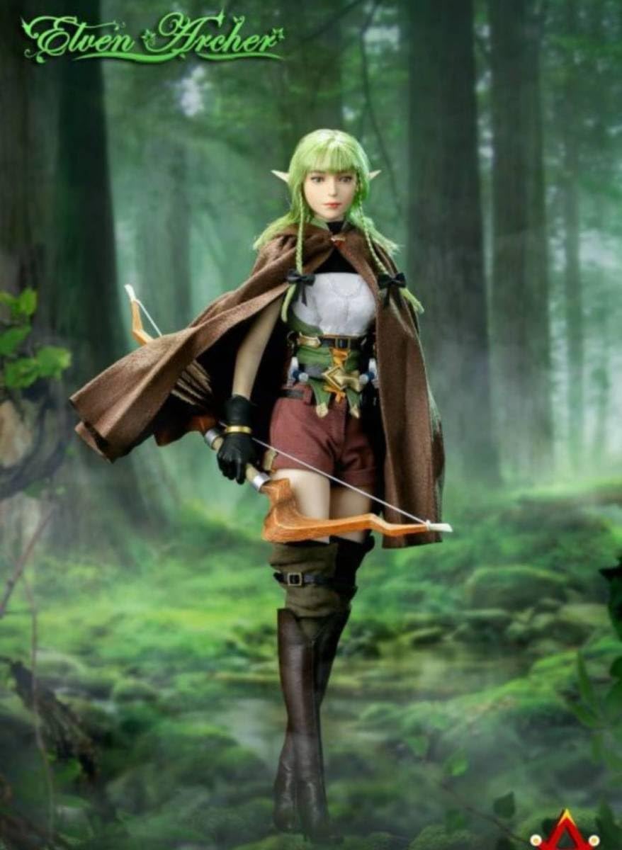 Amazon | 1/6 女性アクションフィギュア エルフ 妖精 弓射手